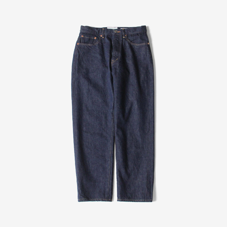 YAECA 10-14W DENIM WIDE TAPERED INDIGO - デニム/ジーンズ