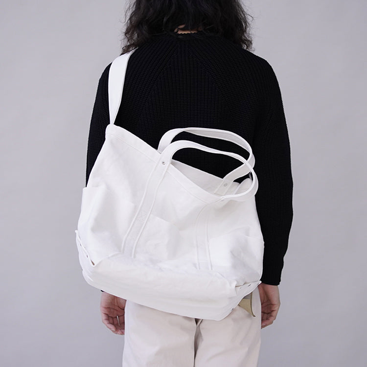 YAECA TOOL BAG LARGE C.WHITE