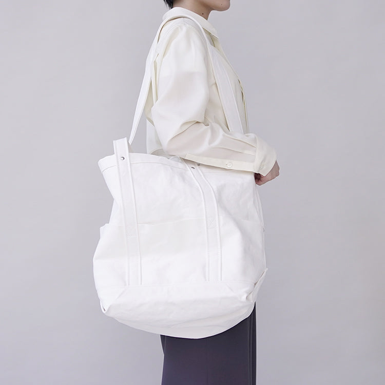 YAECA TOOL BAG LARGE C.WHITE
