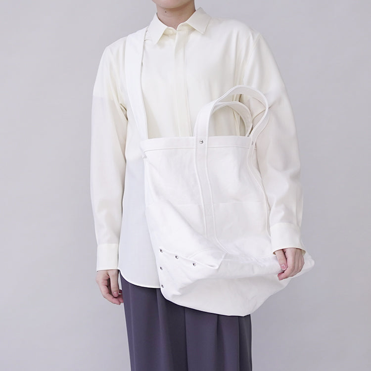 YAECA TOOL BAG LARGE C.WHITE