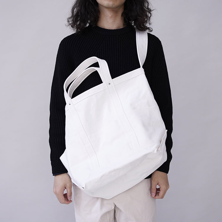YAECA TOOL BAG LARGE C.WHITE