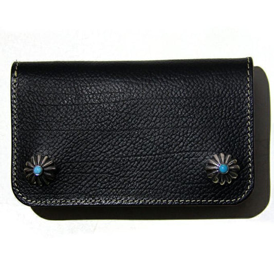 LARRY SMITH EMBOSSED TRUCKERS WALLET S TUQ SHELL