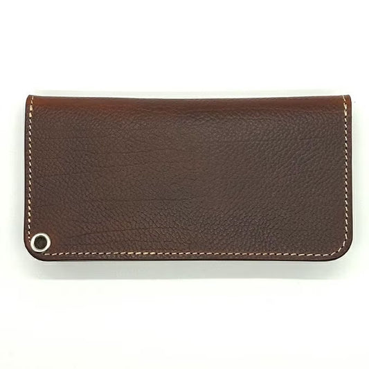 LARRY SMITH EMBOSSED TRUCKERS WALLET MIDIUM "SHELL"