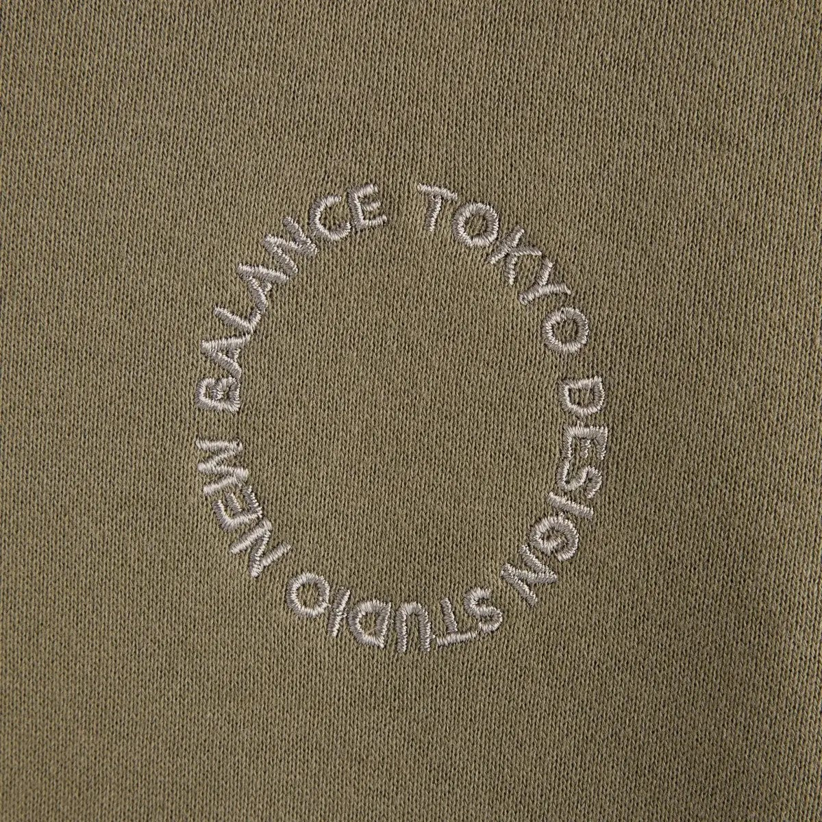 TOKYO DESIGN STUDIO New Balance Cotton Cordura French Terry Hoodie - OLIVE