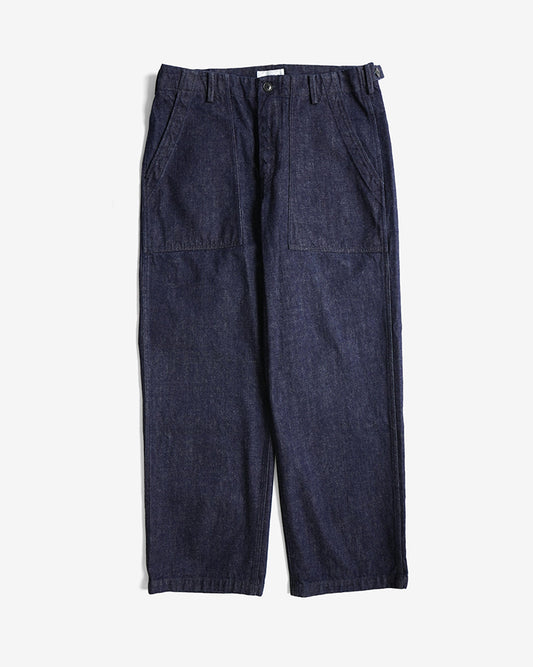 YAECA BAKER PANTS INDIGO