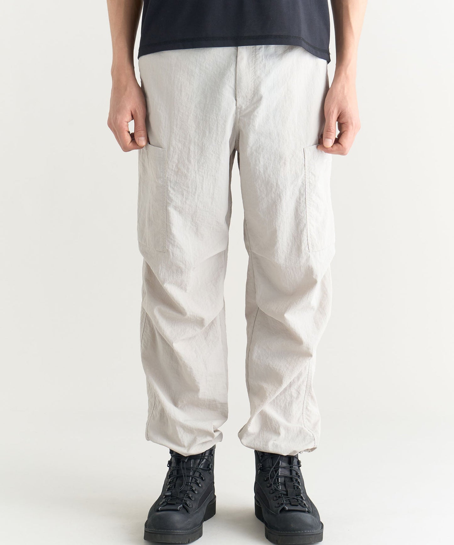 NANGA NYLON TUSSER CARGO PANTS