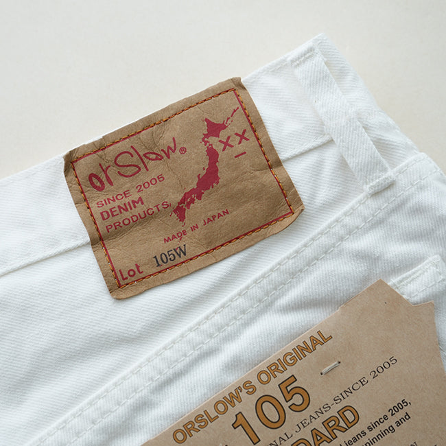 orSlow 105 80’s DENIM WHITE