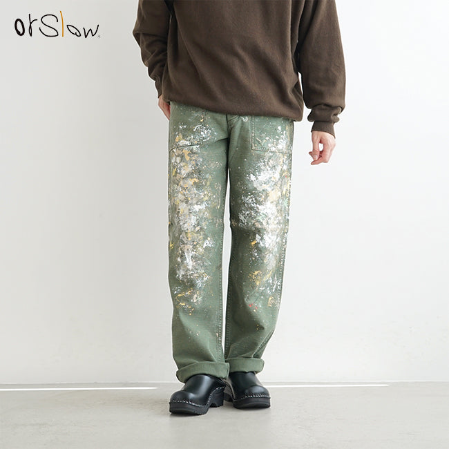 orSlow US ARMY FATIGUE PANTS PAINTED – unexpected store