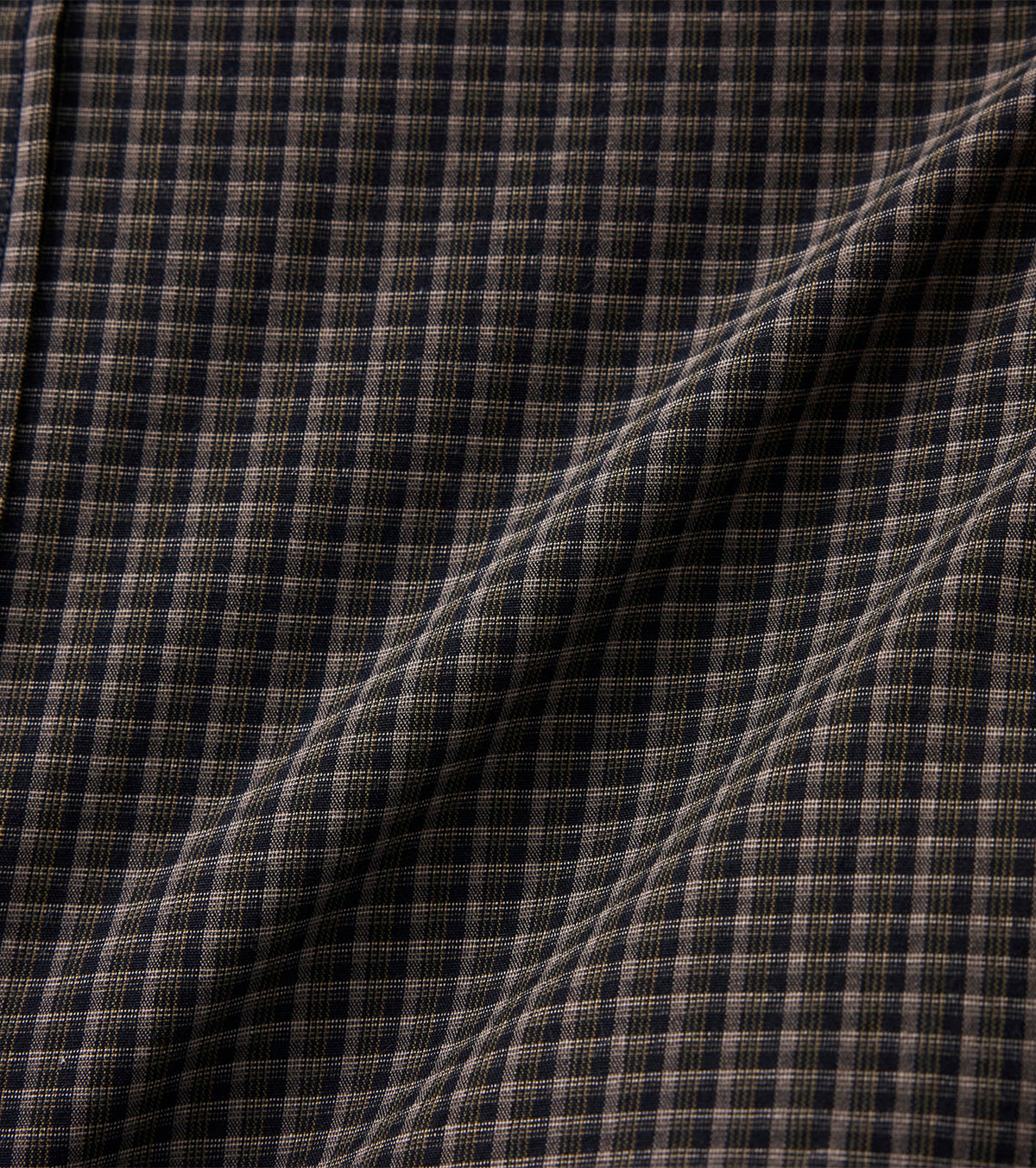 nanamica Micro Plaid Wind Shirt