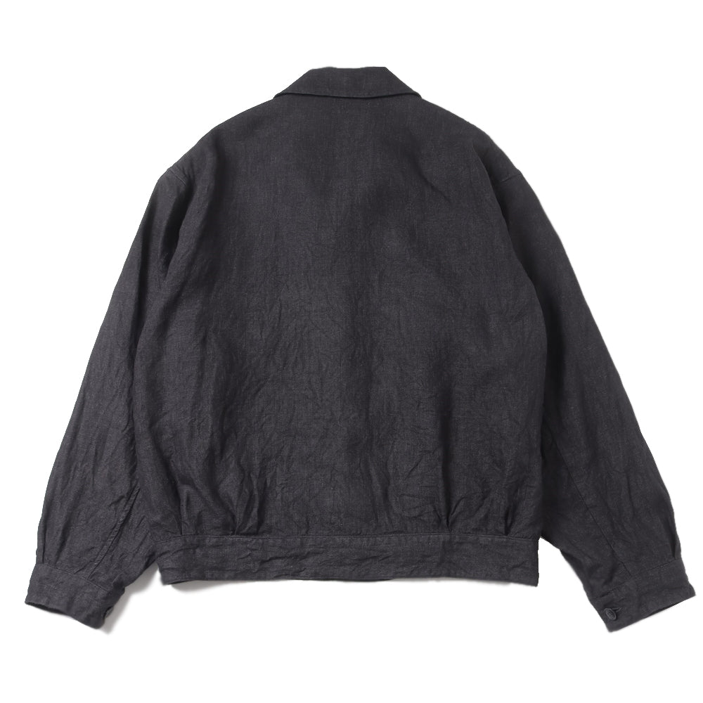 COMOLI Linen Belted Jacket