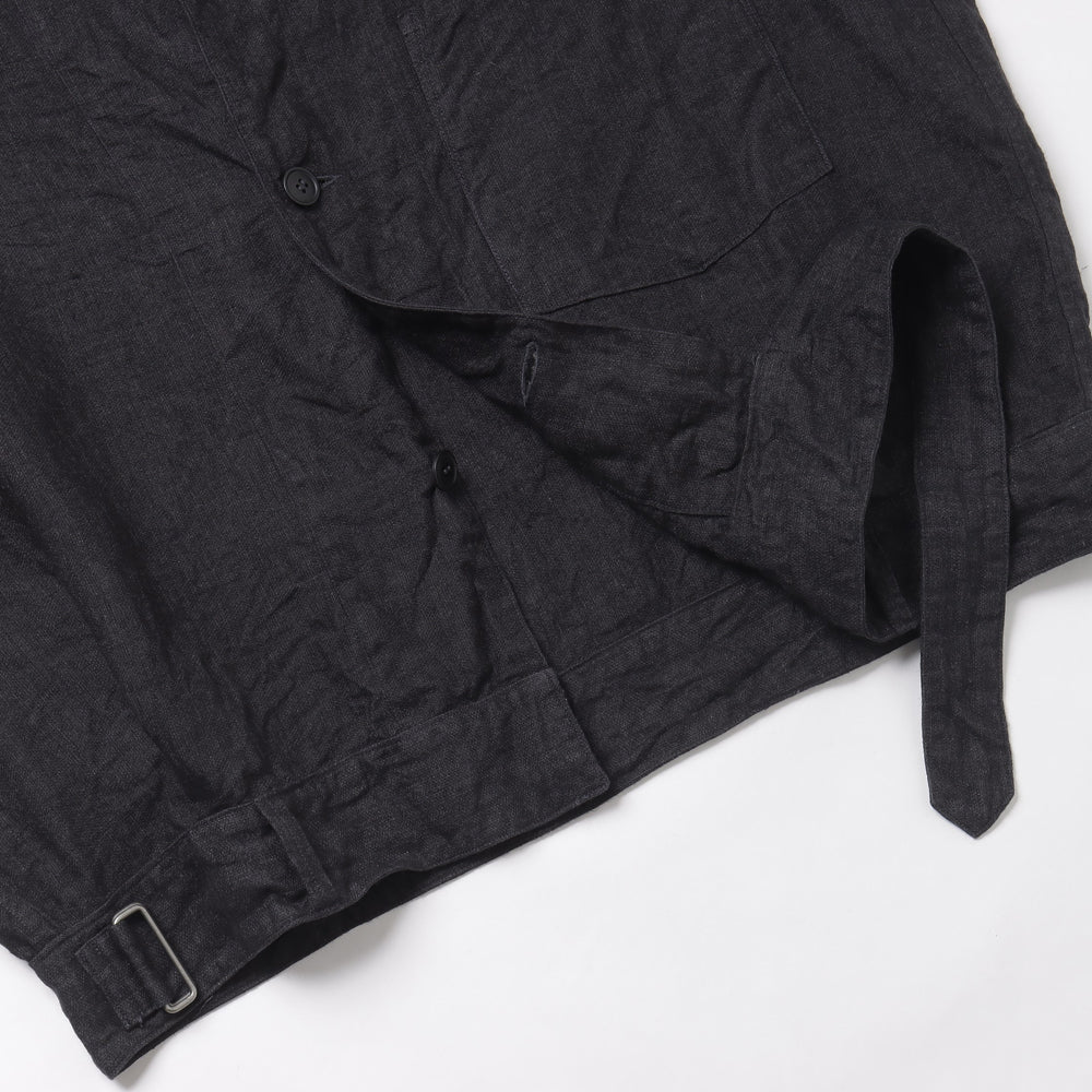 COMOLI Linen Belted Jacket