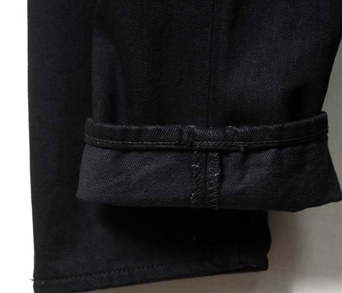orSlow 107 IVY FIT BLACK DENIM
