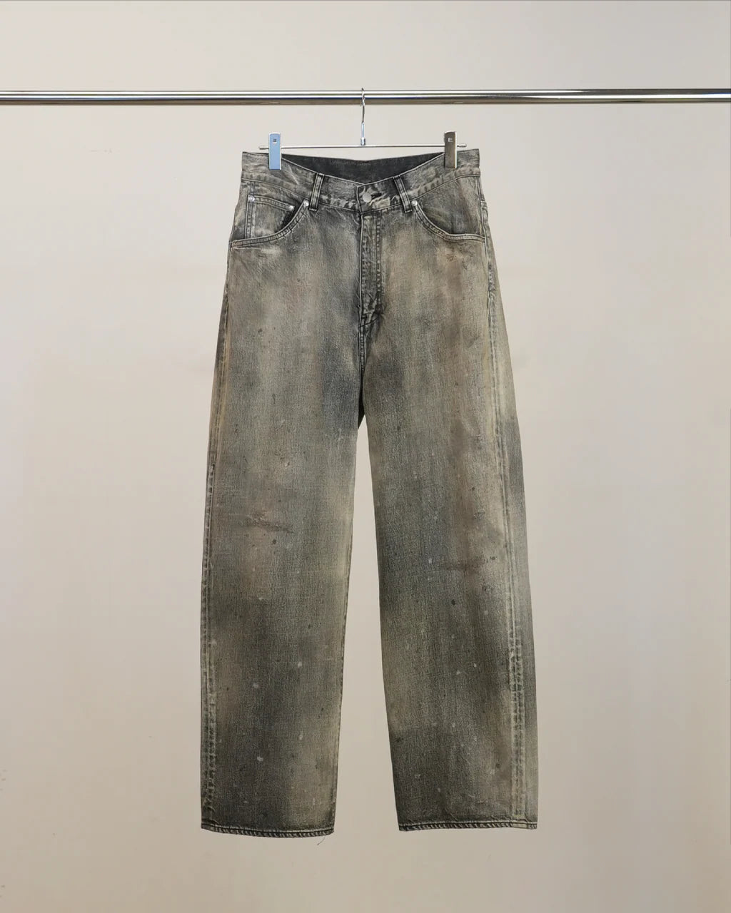 ANCELLM #01 MIDTAPERED 5P DENIM PANTS