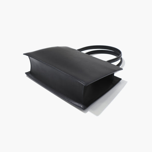 Aeta SQUARE-SHAPED TOTE BAG SHORT HANDLE S