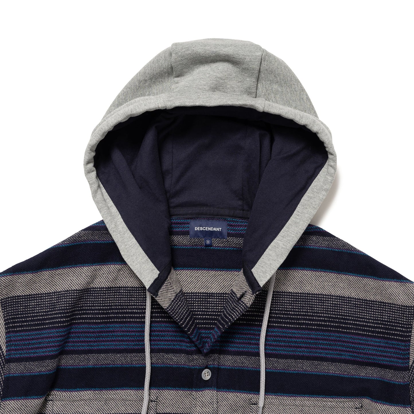 DESCENDANT SPICOLI HOODED LS SHIRT