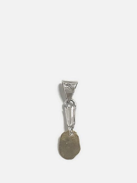 LARRY SMITH EAGLE HEAD & 24K GOLD EAGLE HEAD STAPMED PENDANT