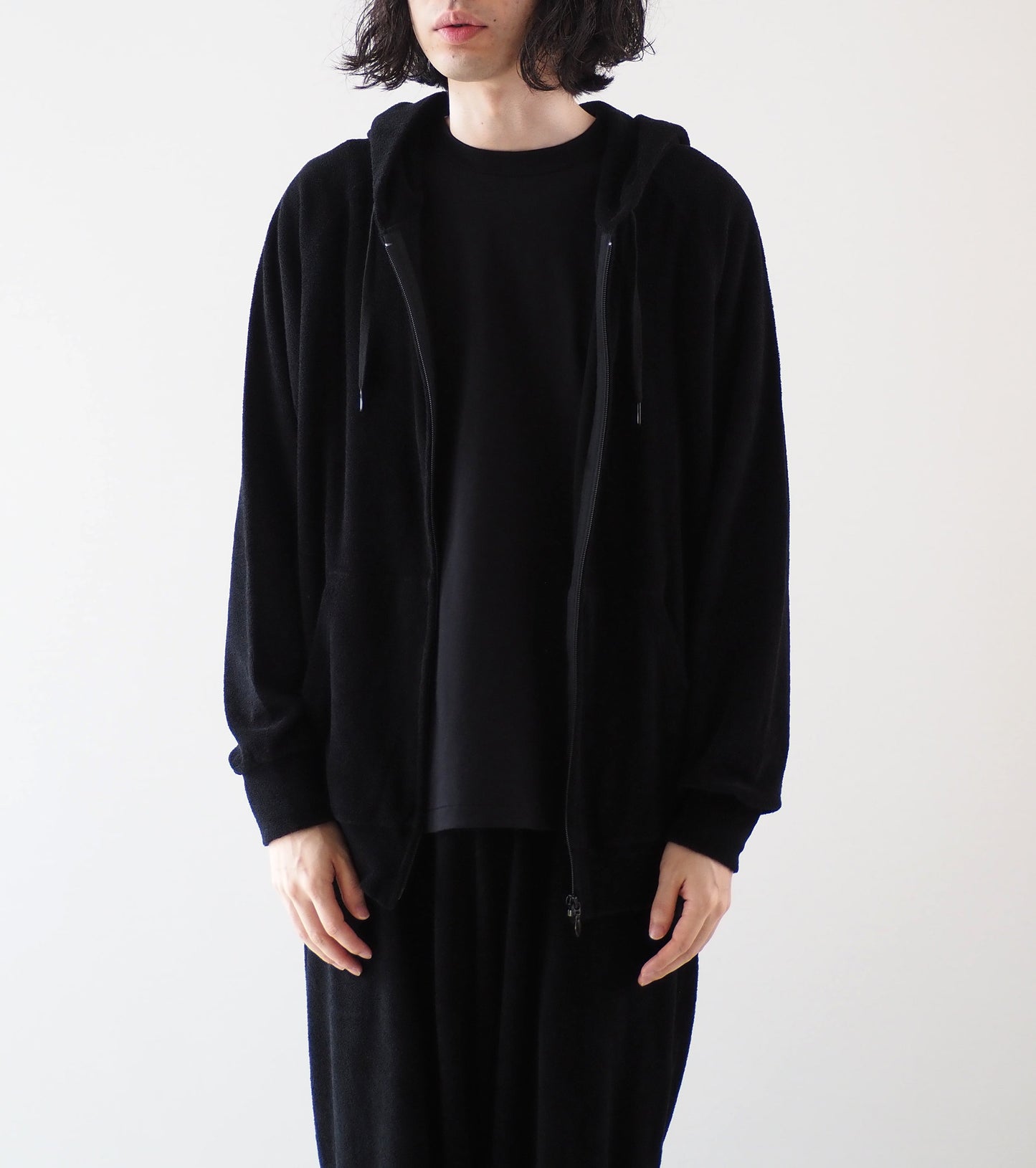 COMOLI Pile Zip Parka