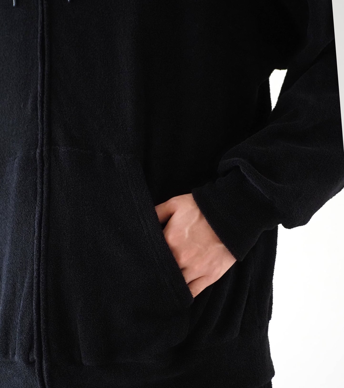 COMOLI Pile Zip Parka