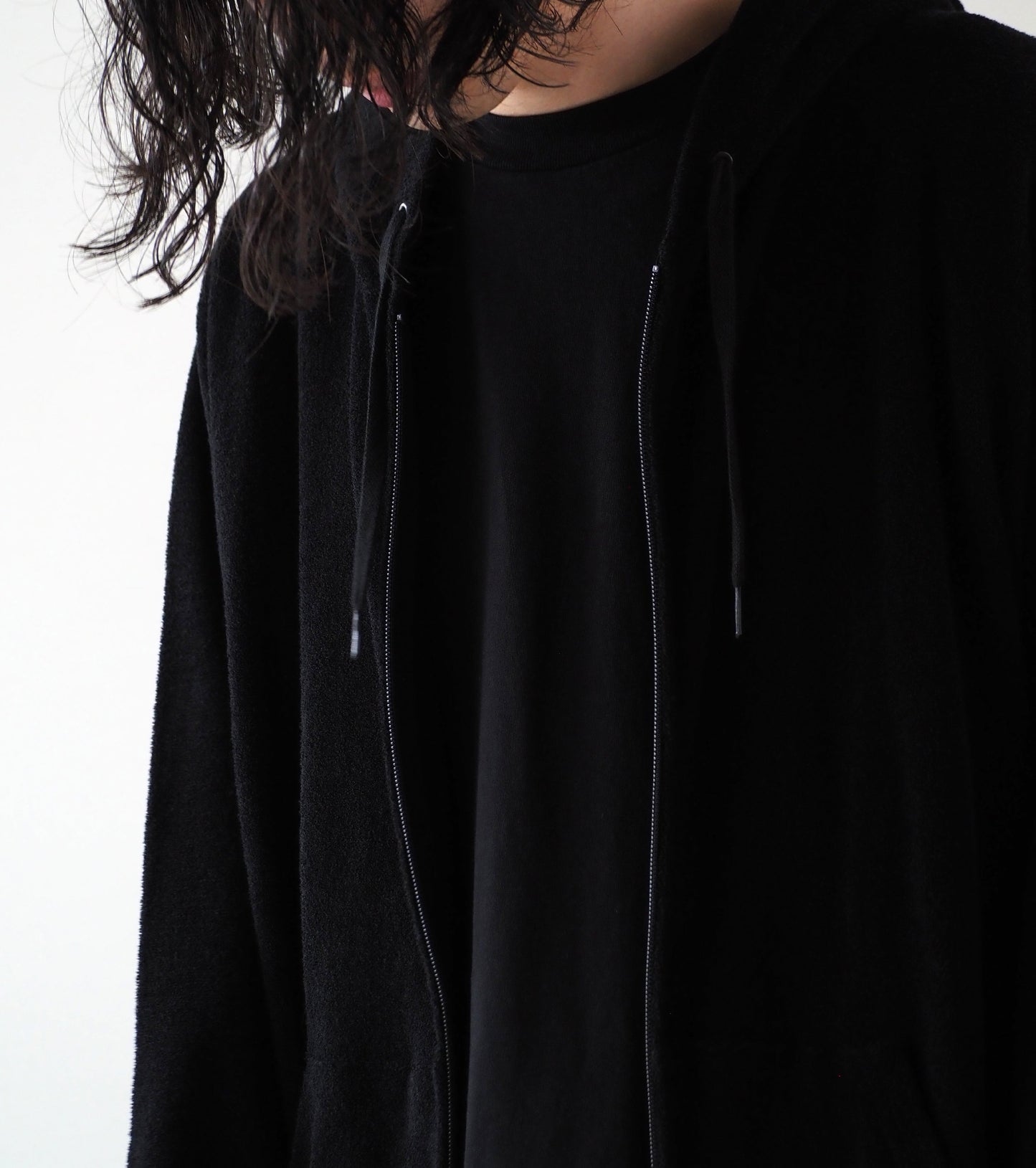 COMOLI Pile Zip Parka