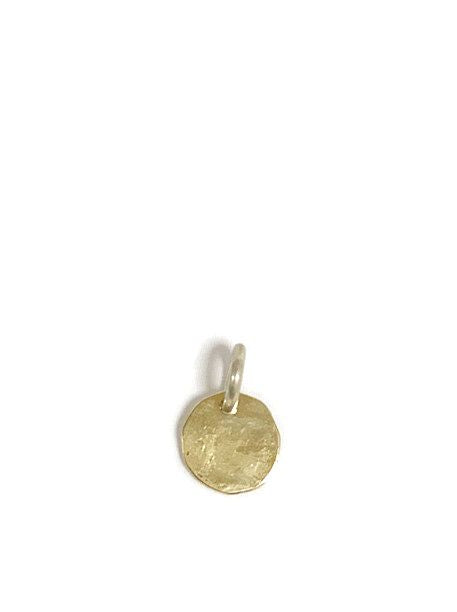 LARRY SMITH 18K GOLD EAGLE HEAD PENDANT