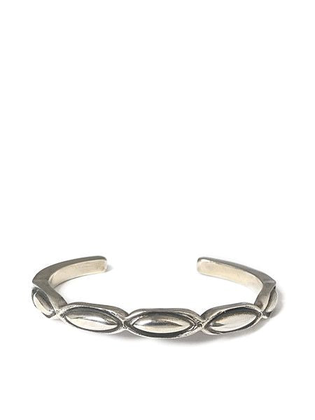 LARRY SMITH SQUARE WIRE LEAF BRACELET