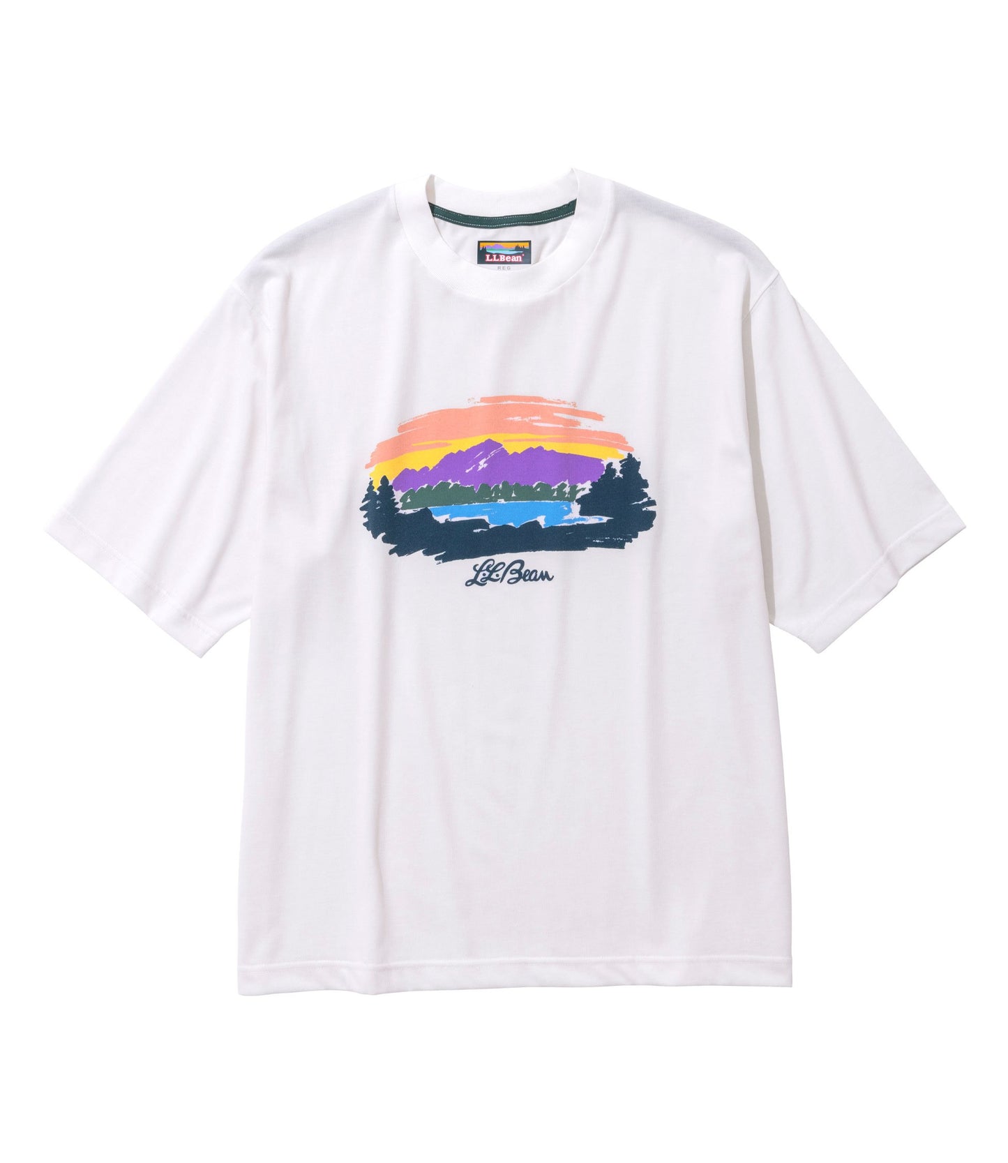 L.L.Bean JAPAN EDITION Canton Mountain Lake Graphic Tee