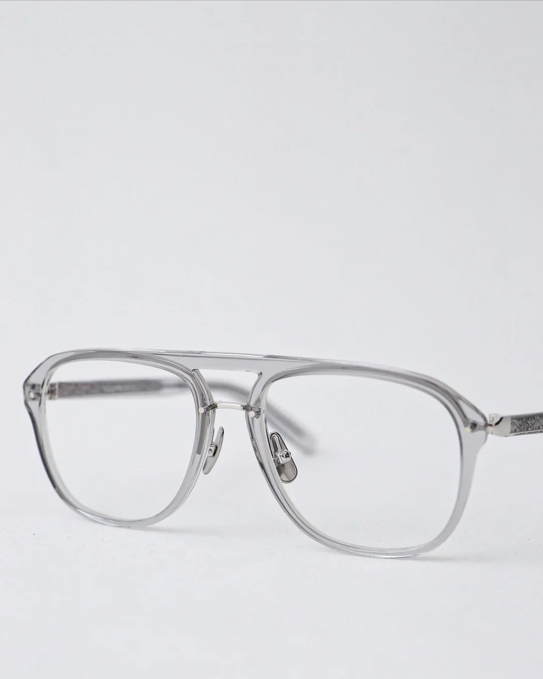 YELLOWS PLUS STAN EYEGLASS FRAME Phanton Gray/Silver