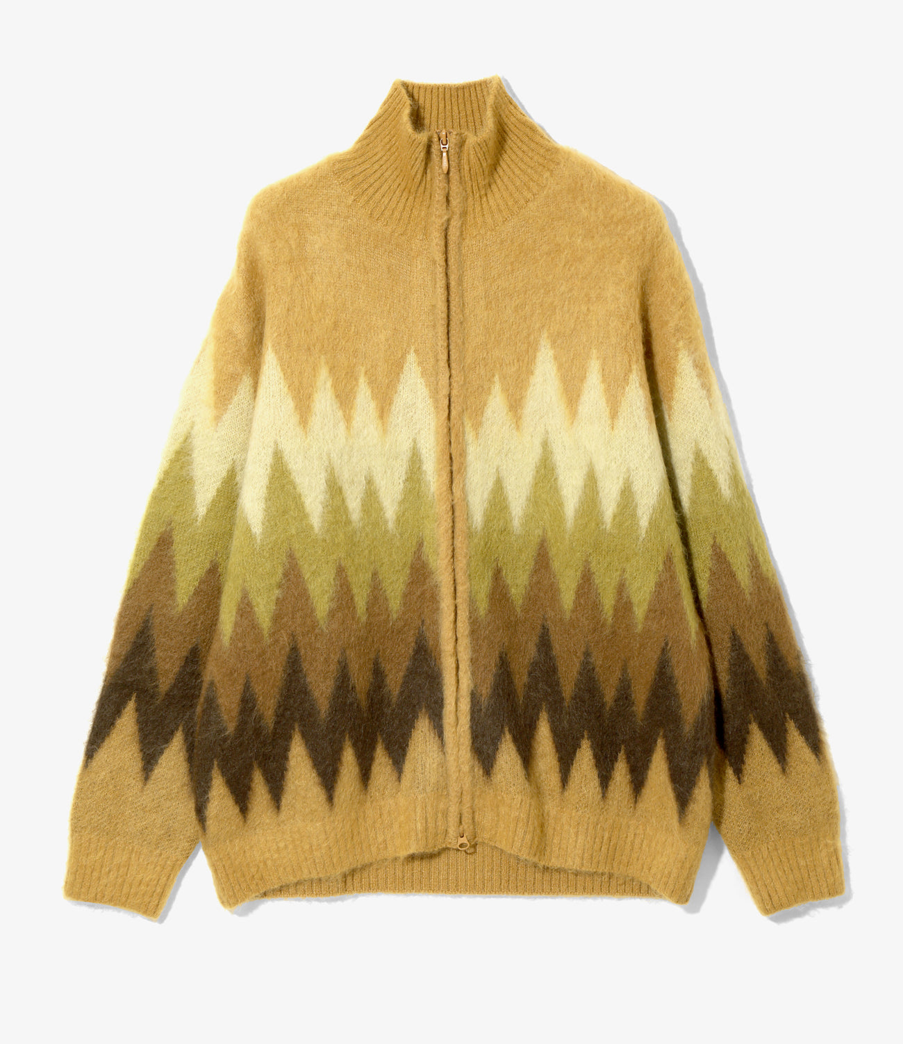 Needles ZIPPED MOHAIR JACKET - ZIG-ZAG – unexpected store