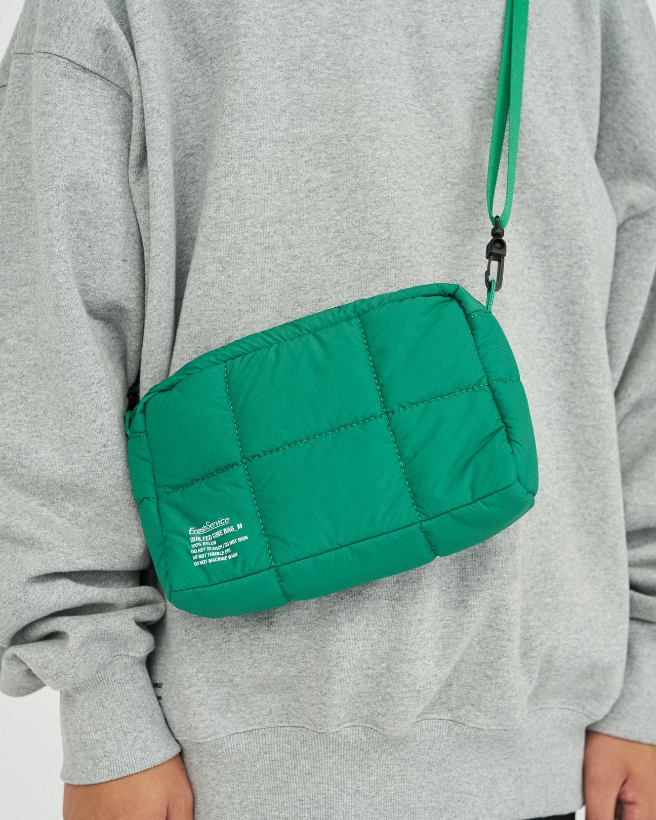 FreshService QUILTED CUBE BAG M