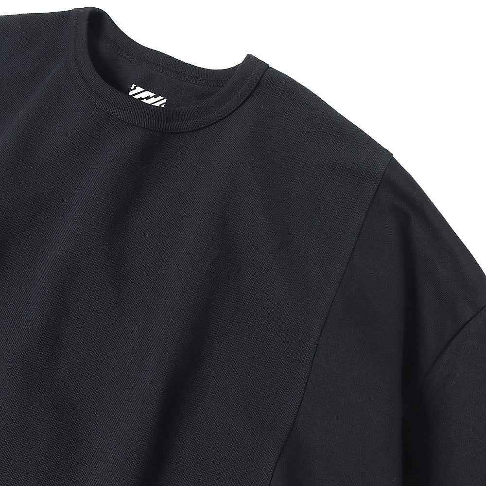 is-ness SWITCHING MOSS T-SHIRT