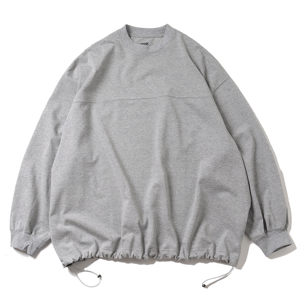 is-ness BALLOON SWITCHING LONG SLEEVE T SHIRT