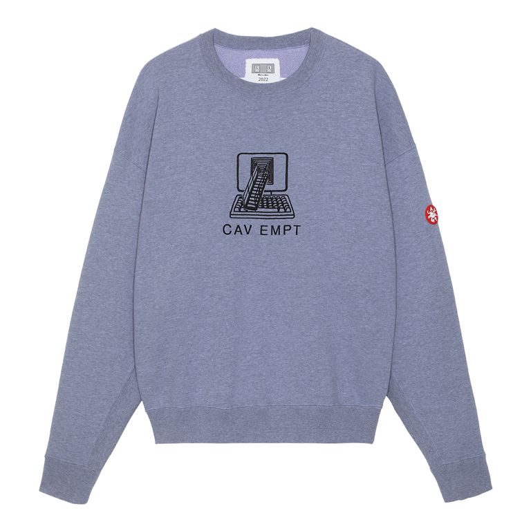 Cav Empt C.E Access Monitor Crew Neck – unexpected store