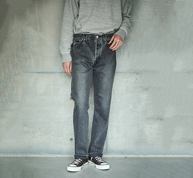 orSlow 105 90's 5POCKET BLACK DENIM STONE WASH – unexpected store