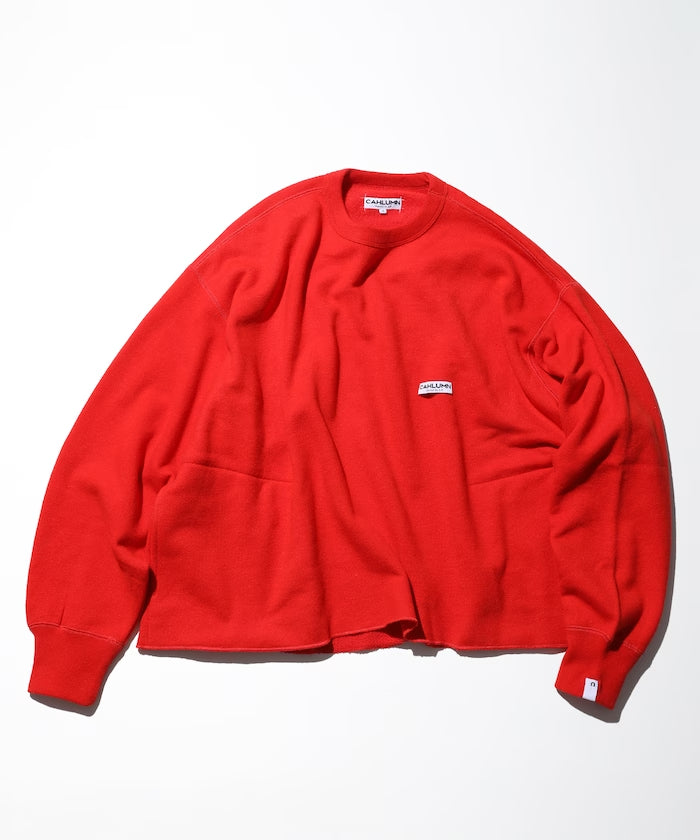 CAHLUMN Wool Cotton Loop Back Sweatshirt