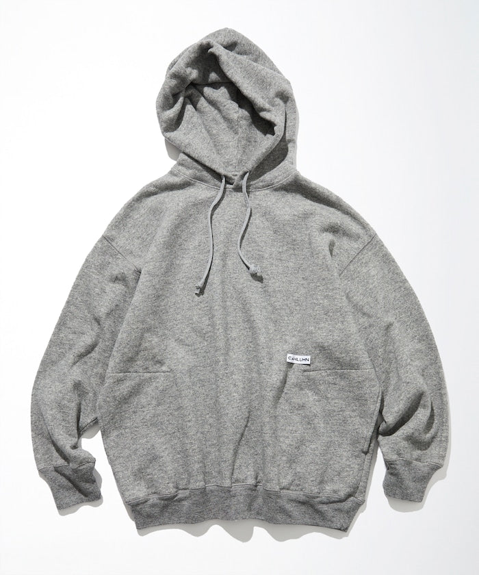 CAHLUMN Merino Wool+Cotton Loop Back Sweat Hoodie
