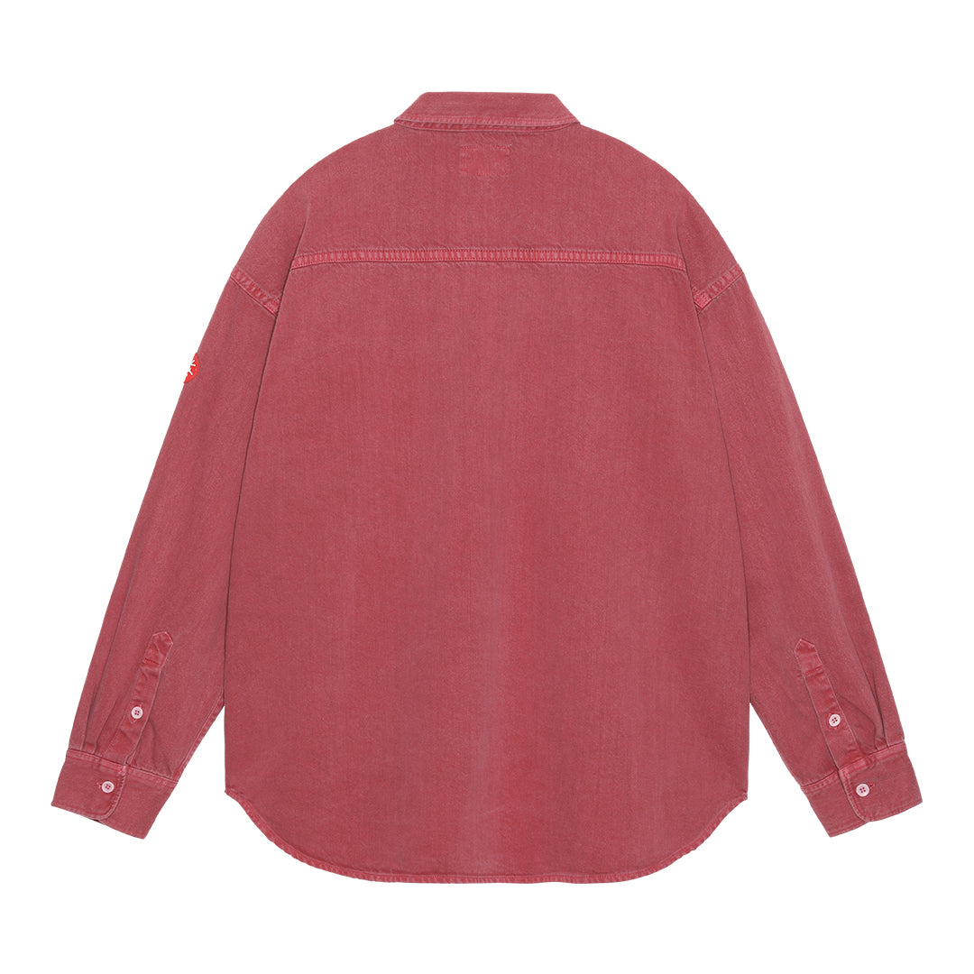 Cav Empt C.E OVERDYE COLOUR DENIM BIG SHIRT