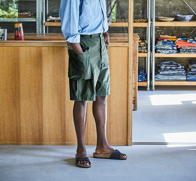 orSlow U.S. ARMY 2 POCKET CARGO SHORTS