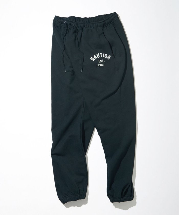 NAUTICA JAPAN Felt Patch Arch Logo Sweat Pants