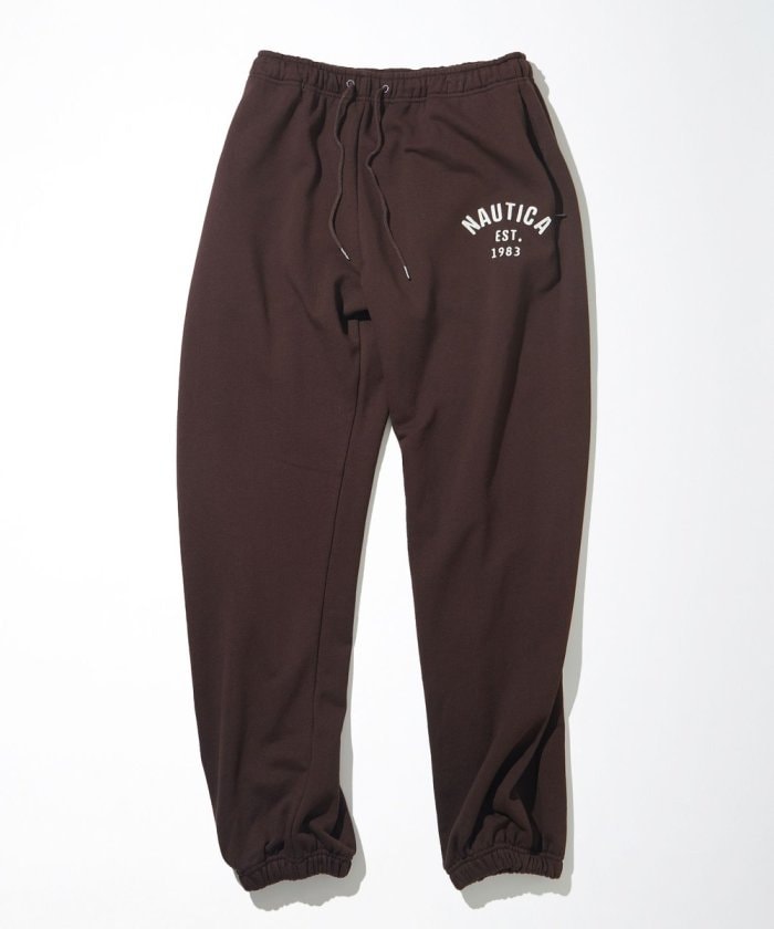 NAUTICA JAPAN Felt Patch Arch Logo Sweat Pants