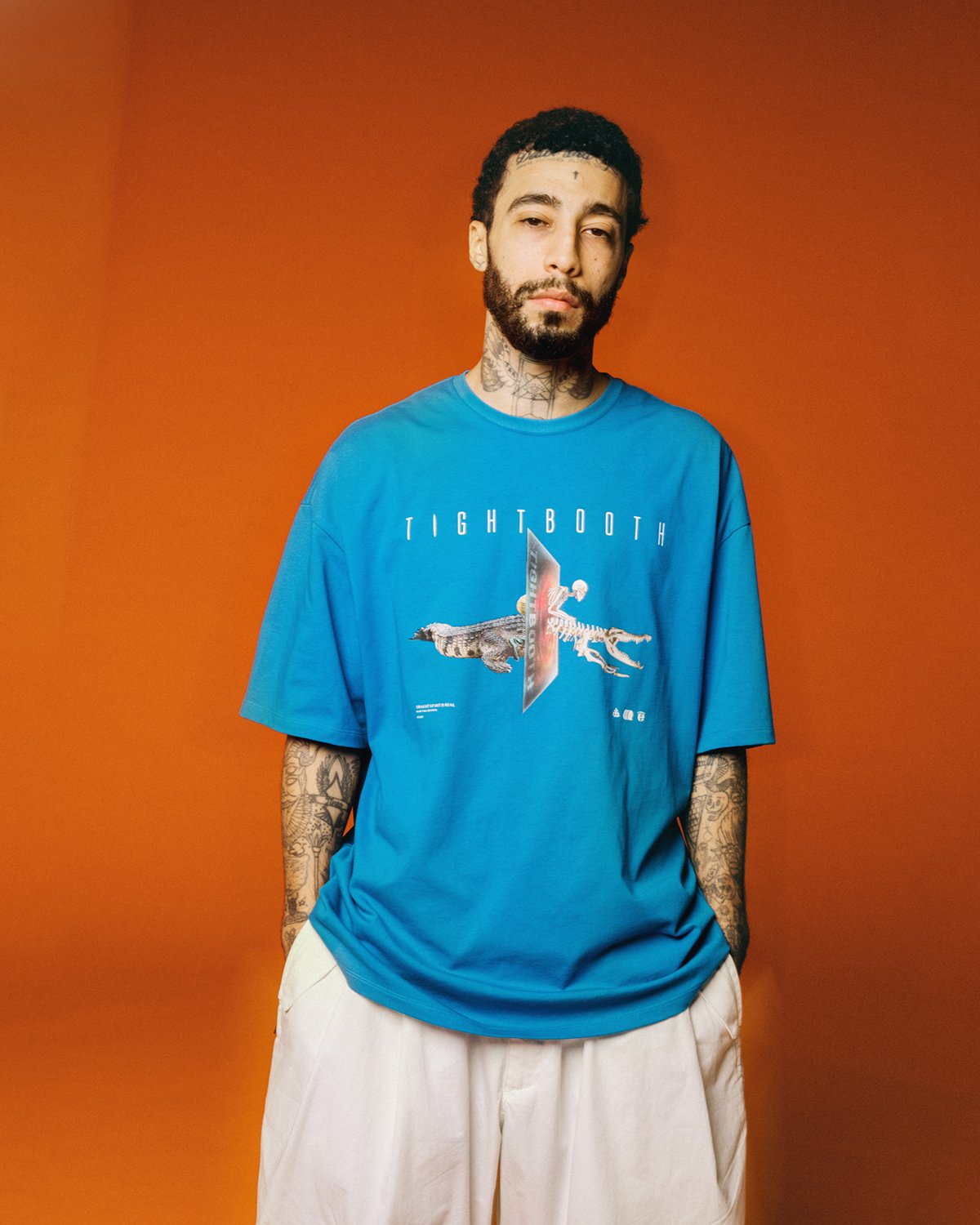 TIGHTBOOTH INITIALIZE T-SHIRT