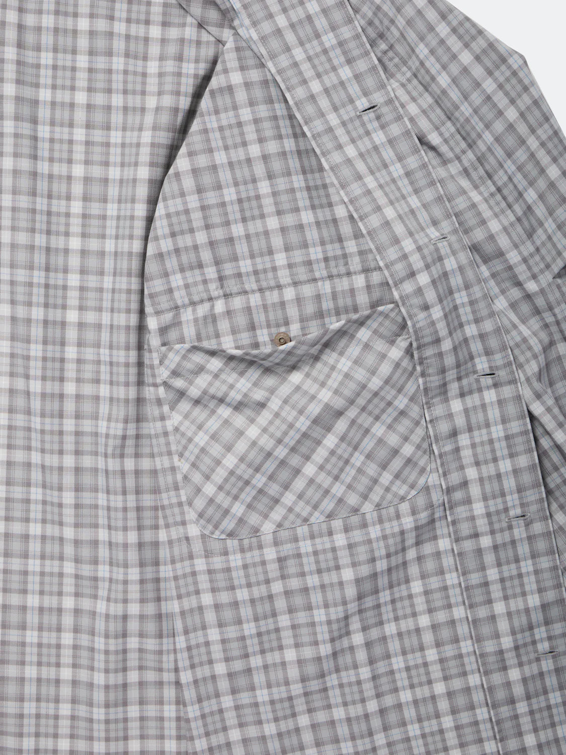 DAIWA PIER39 TECH SPORTS OPEN COLLAR SHIRT L/S GREN PLAID