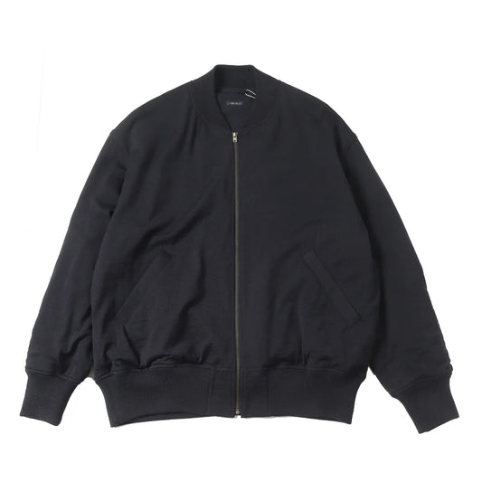 COMOLI Wool Knit Zip Blouson