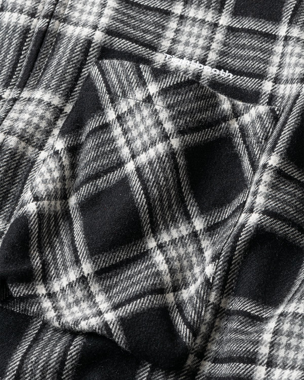 TIGHTBOOTH PLAID FLANNEL SWING TOP