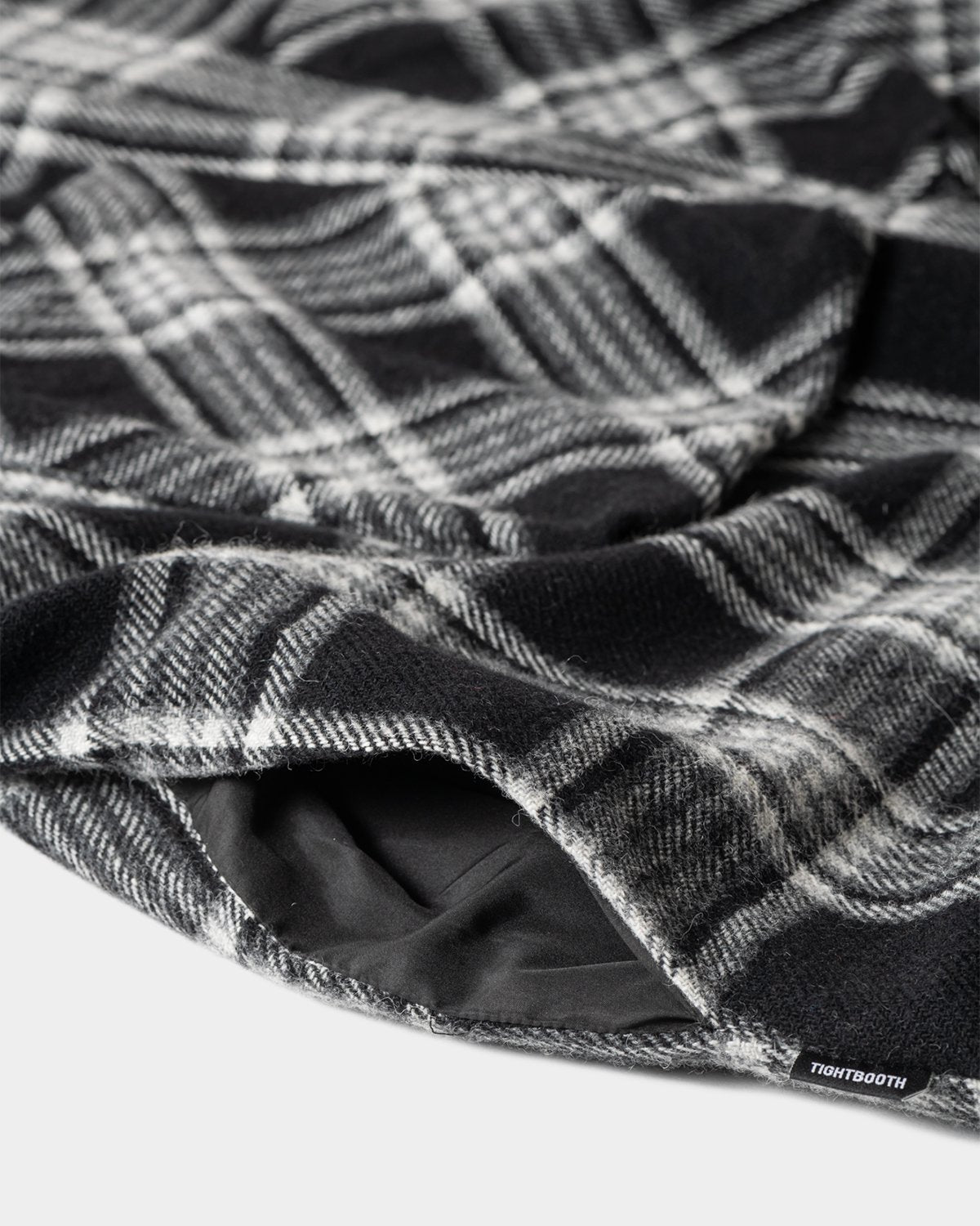 TIGHTBOOTH PLAID FLANNEL SWING TOP