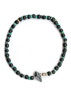 SunKu 39 Antiqeu Beads & Silver Beads Bracelet LTD-025