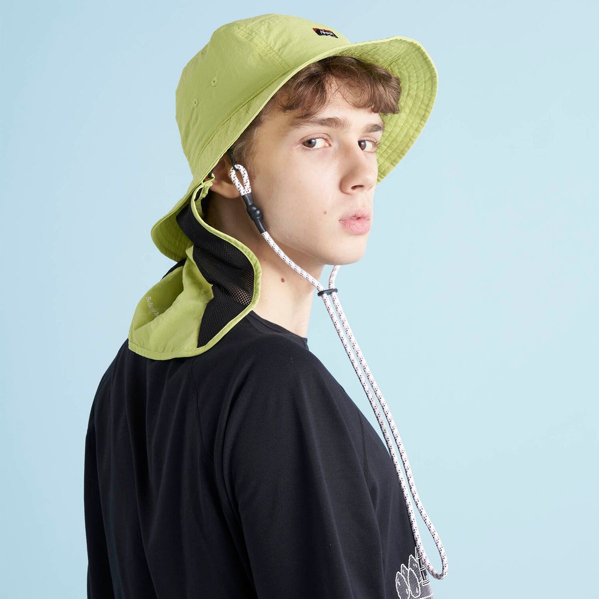 NANGA NYLON TUSSER SUNSHADE HAT