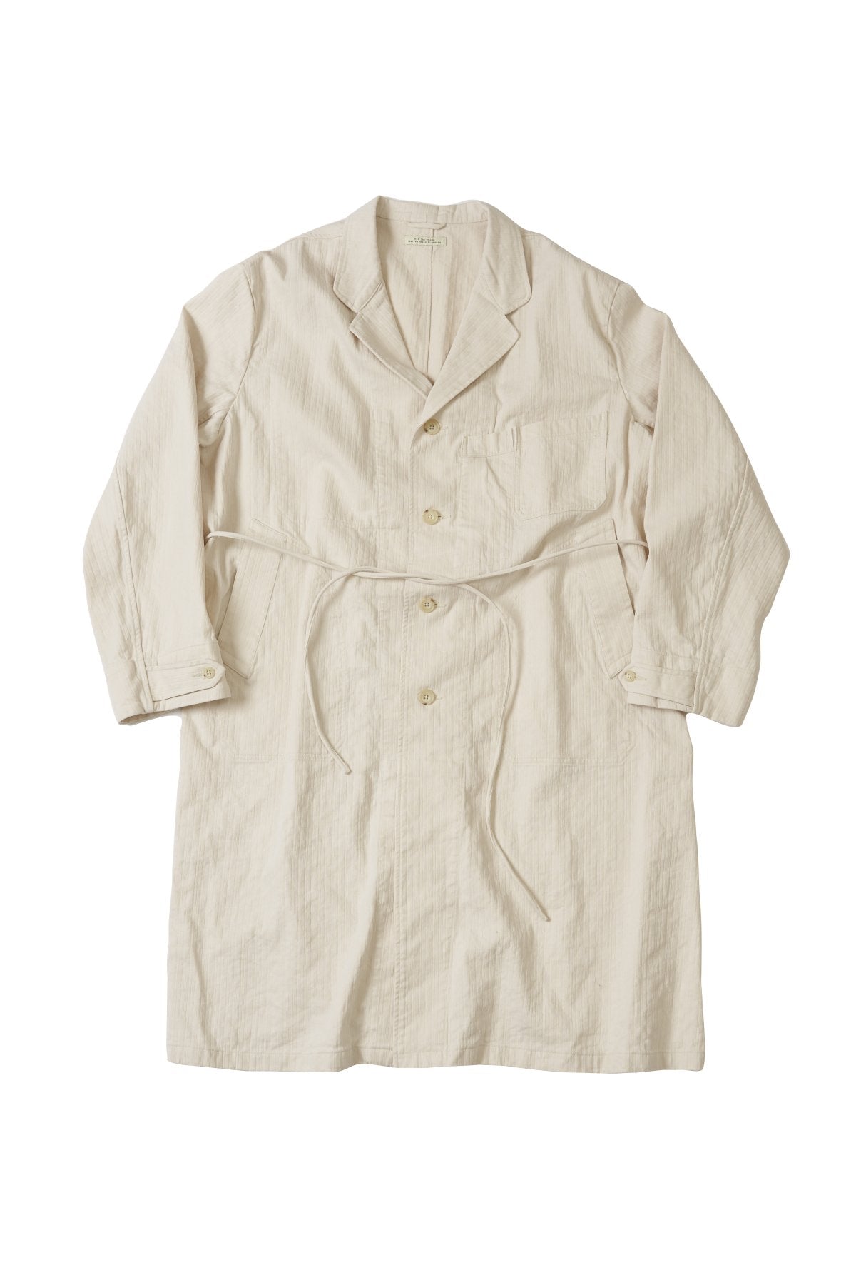 OLD JOE & CO. ROPED WAIST ATELIER COAT - 231OJ-JK10
