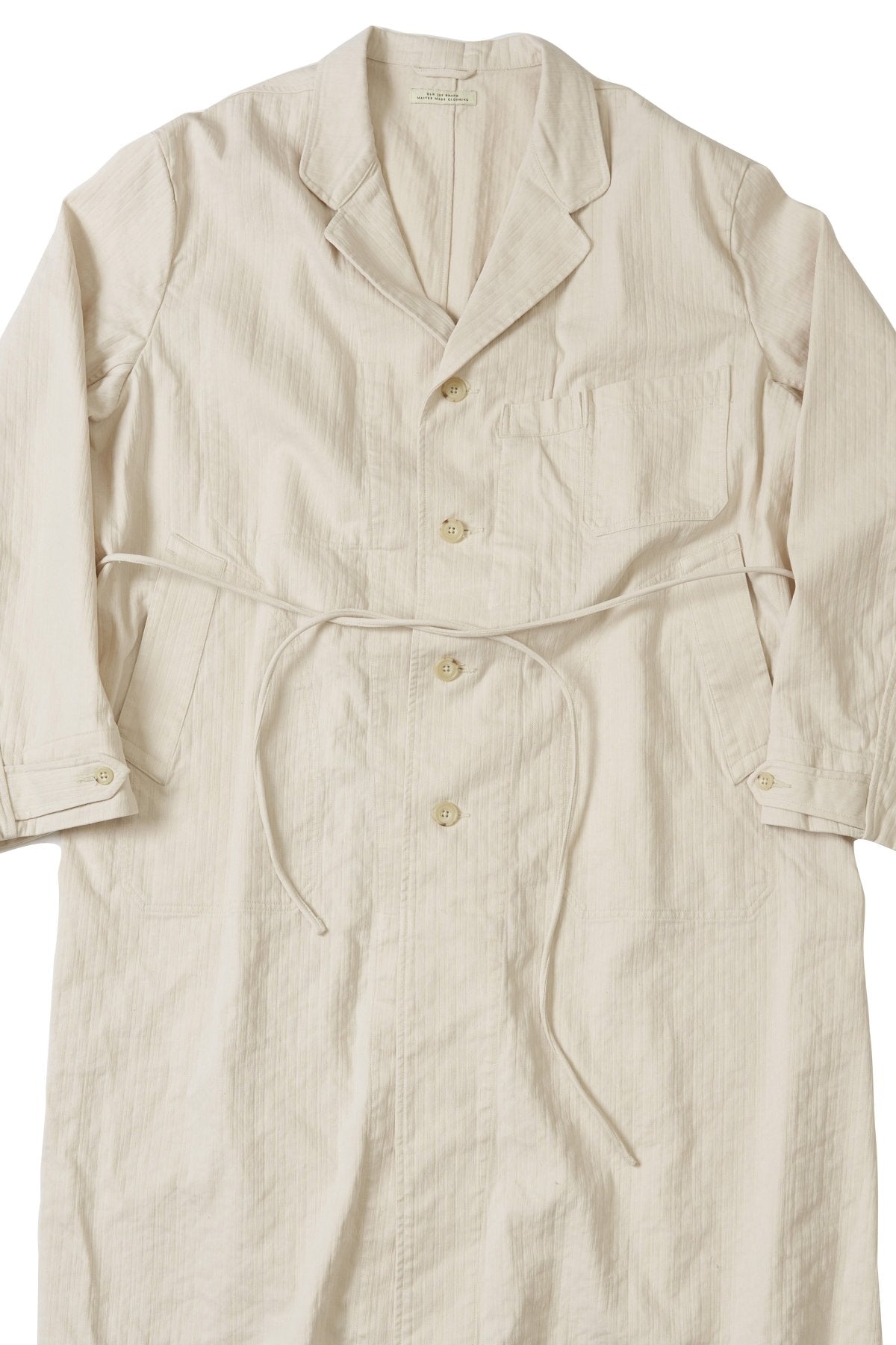 OLD JOE & CO. ROPED WAIST ATELIER COAT - 231OJ-JK10