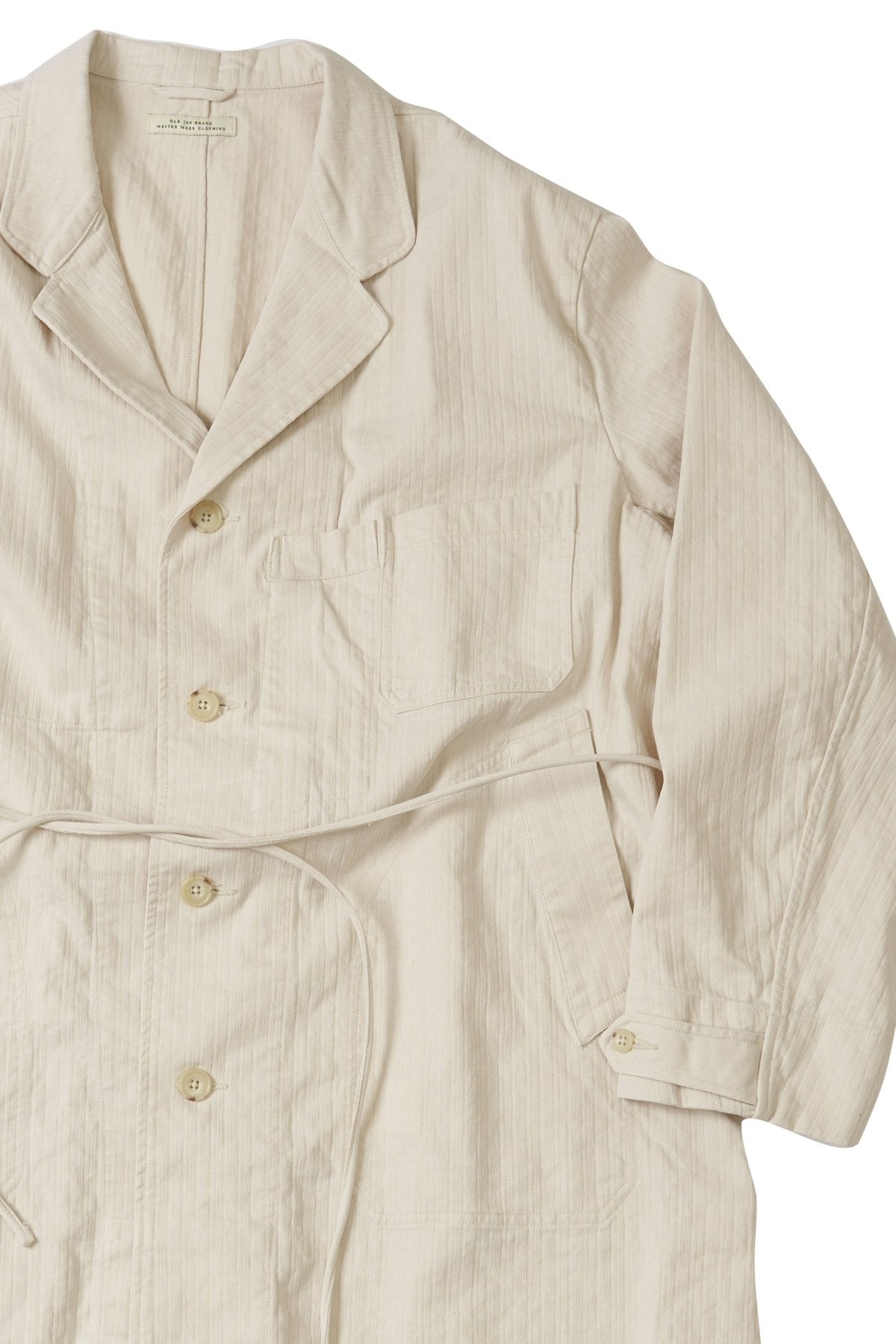 OLD JOE & CO. ROPED WAIST ATELIER COAT - 231OJ-JK10