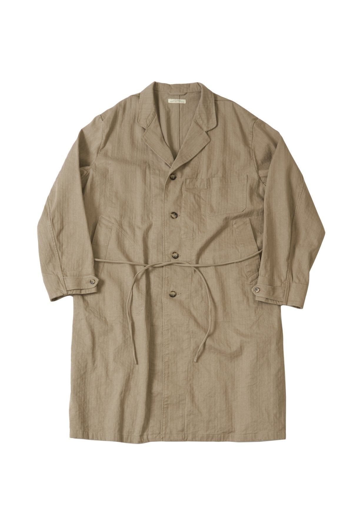 OLD JOE & CO. ROPED WAIST ATELIER COAT - 231OJ-JK10